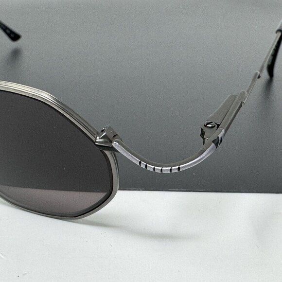 Jonathan Cate Eyeglasses Frames Mayaman 39 [] 28 Gray W Black Stripes Geometric - Picture 5 of 16